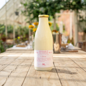 Home Farm Organic Guernsey Semi-Skimmed Milk - 1lt