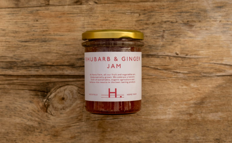 House-Made Rhubarb and Ginger Jam