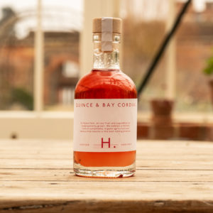 House-Made Quince and Bay Cordial