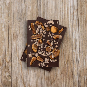 House-made Kimi Fig & Candied Cocoa Nib Chocolate Bar (approx. 70g)