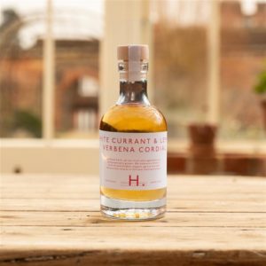 House-Made White Currant and Lemon Verbena Cordial