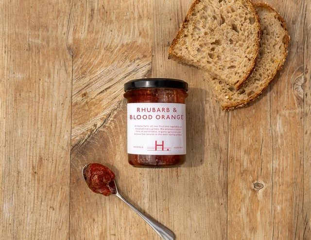 House-Made Rhubarb and Blood Orange Jam