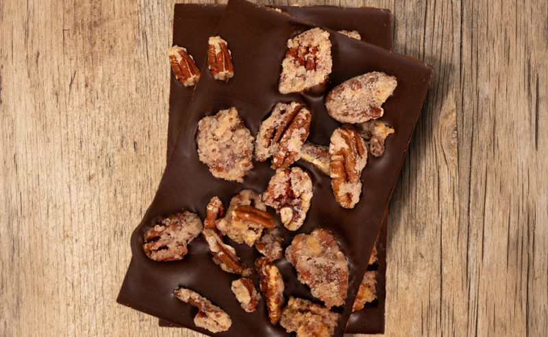 House-made Maple and Pecan Chocolate Bar (approx. 70g)